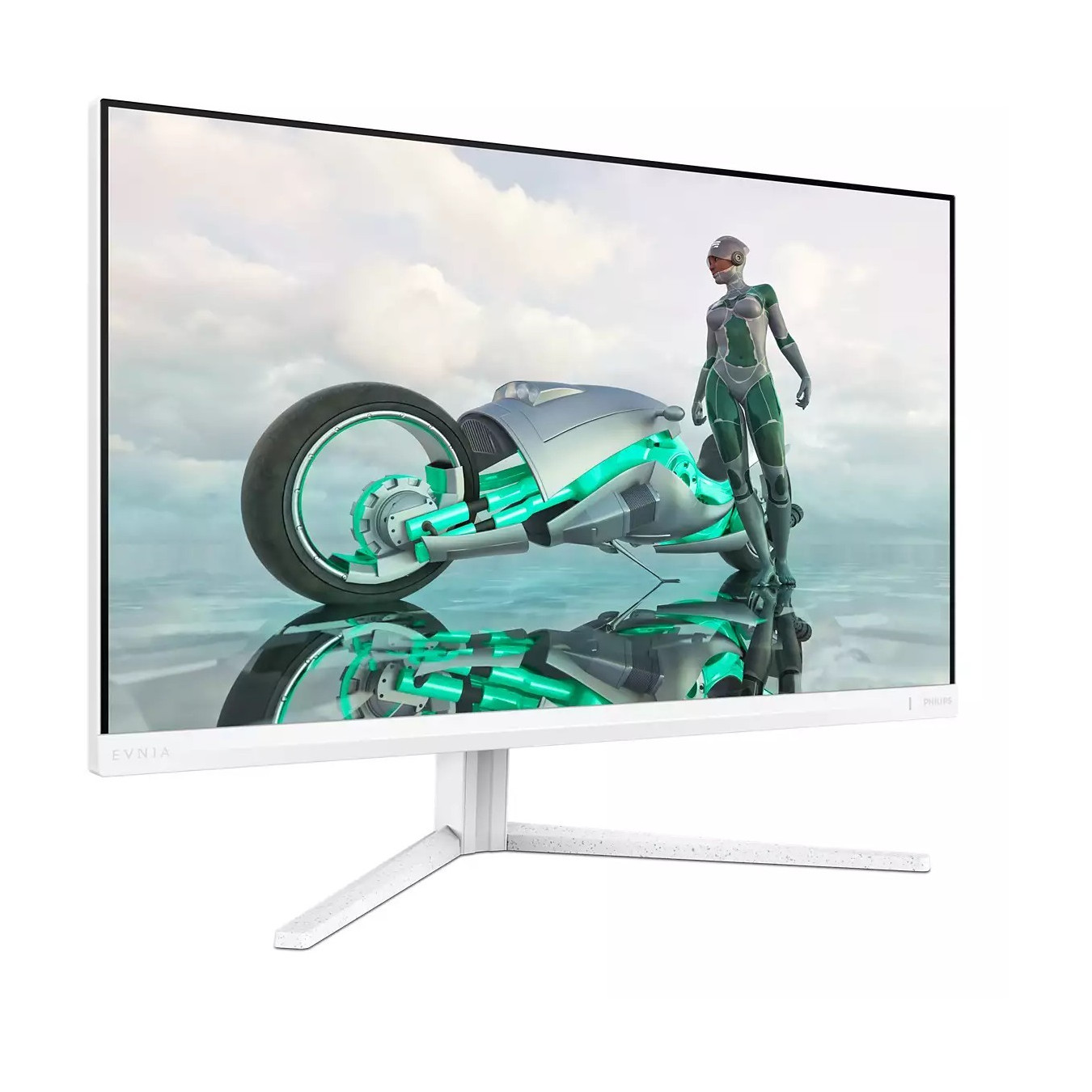 Philips Evnia 27M2N3201A - 27-inch FHD IPS Gaming Monitor, 180Hz, 1ms GTG, HDR10, White — Buy in Cyprus with Fast Delivery