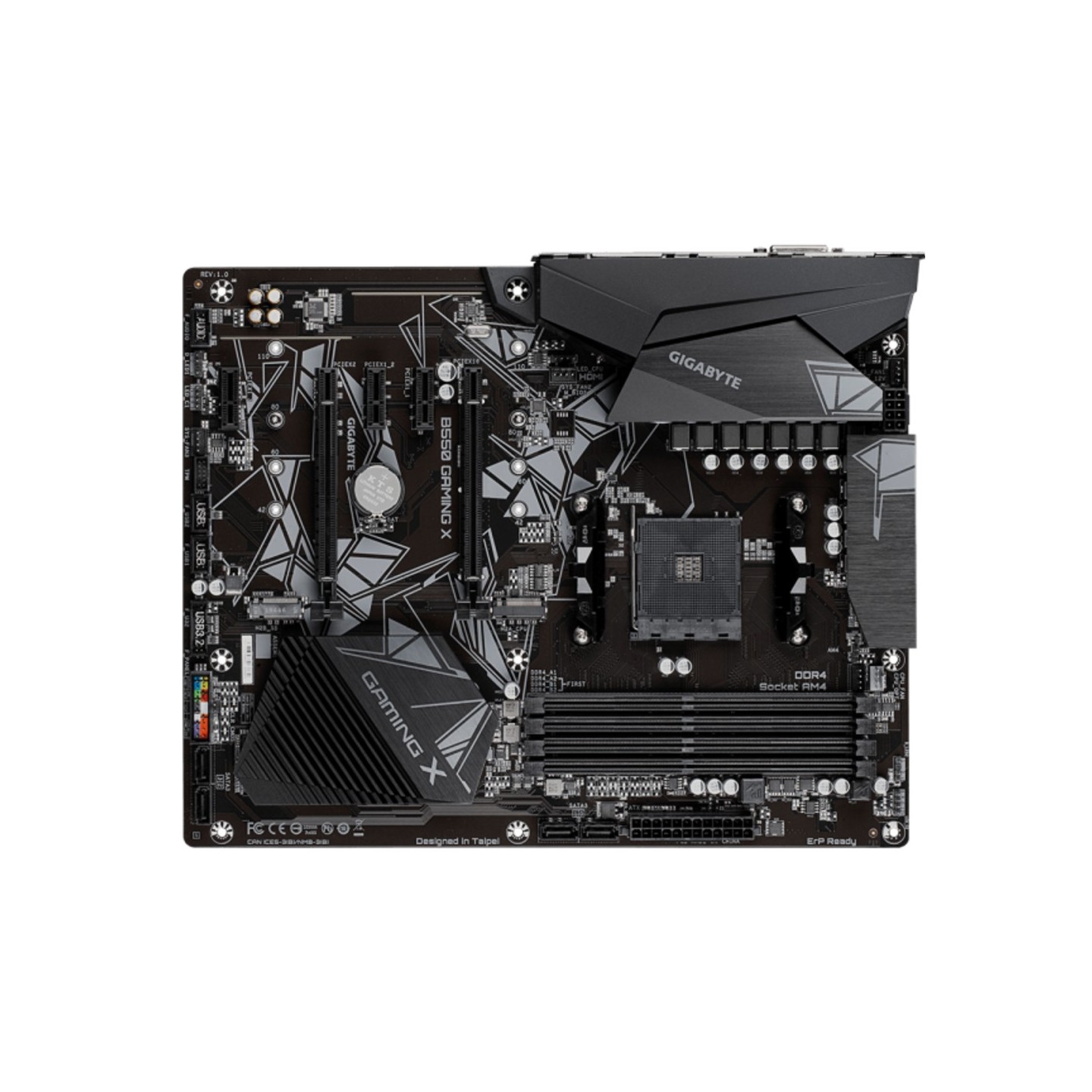 Custom Gaming PC Ryzen 5 5600X 16GB 500GB SSD RTX 3050 (Boxed) — Buy in Cyprus with Fast Delivery