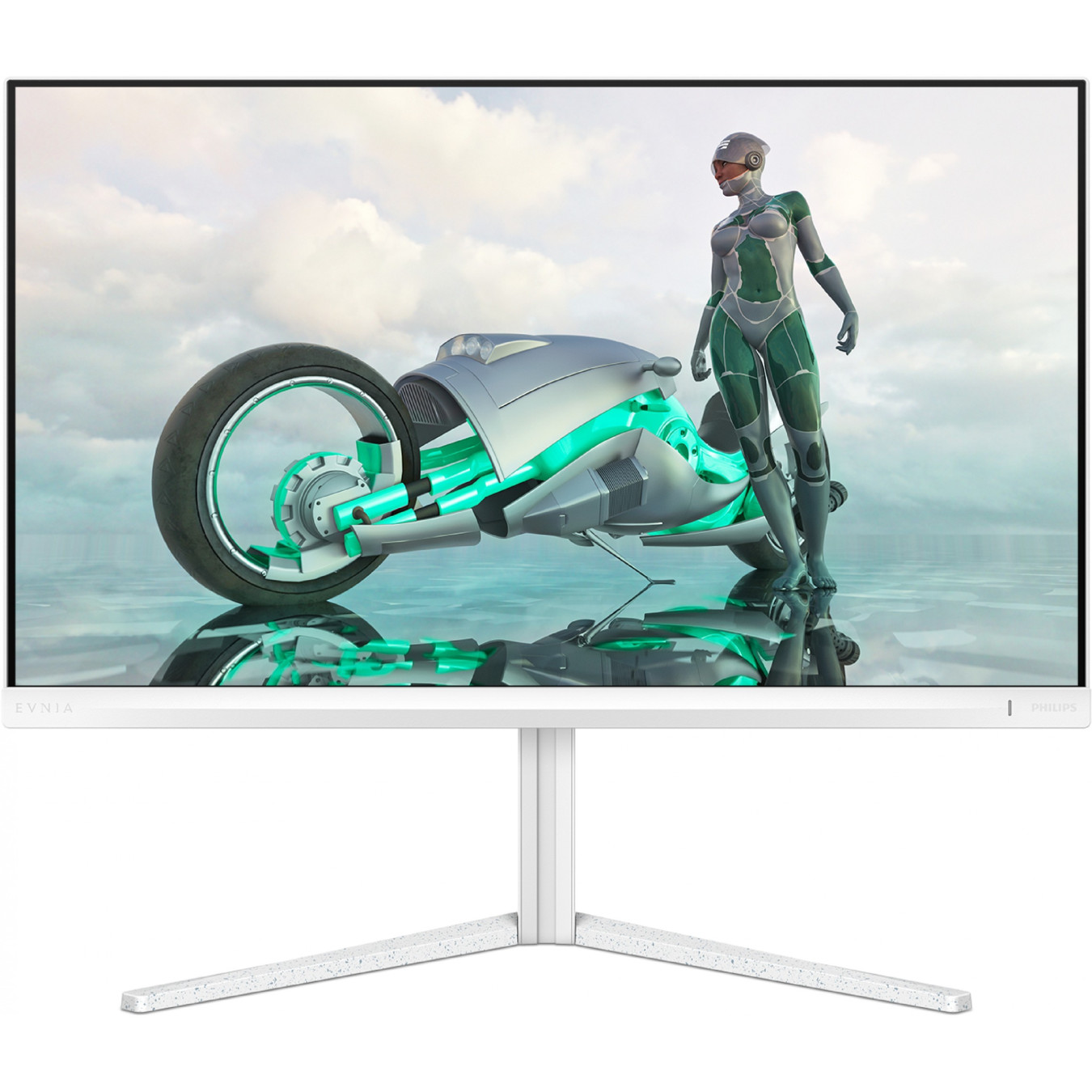 Philips Evnia 27M2N3201A - 27-inch FHD IPS Gaming Monitor, 180Hz, 1ms GTG, HDR10, White — Buy in Cyprus with Fast Delivery