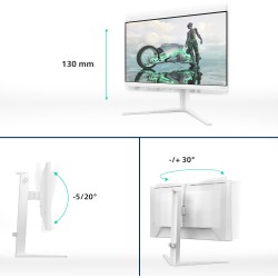 Buy Philips Evnia 27M2N3201A - 27-inch FHD IPS Gaming Monitor, 180Hz, 1ms GTG, H... in Cyprus, Nicosia, Limassol, Larnaka, Pafos