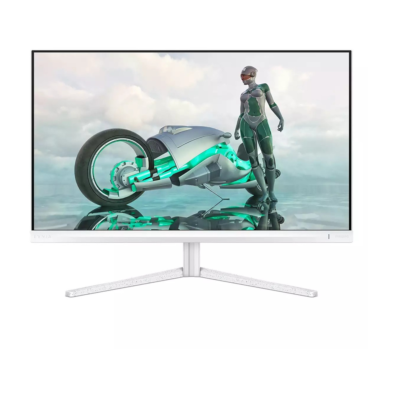Philips Evnia 27M2N3201A - 27-inch FHD IPS Gaming Monitor, 180Hz, 1ms GTG, HDR10, White — Buy in Cyprus with Fast Delivery