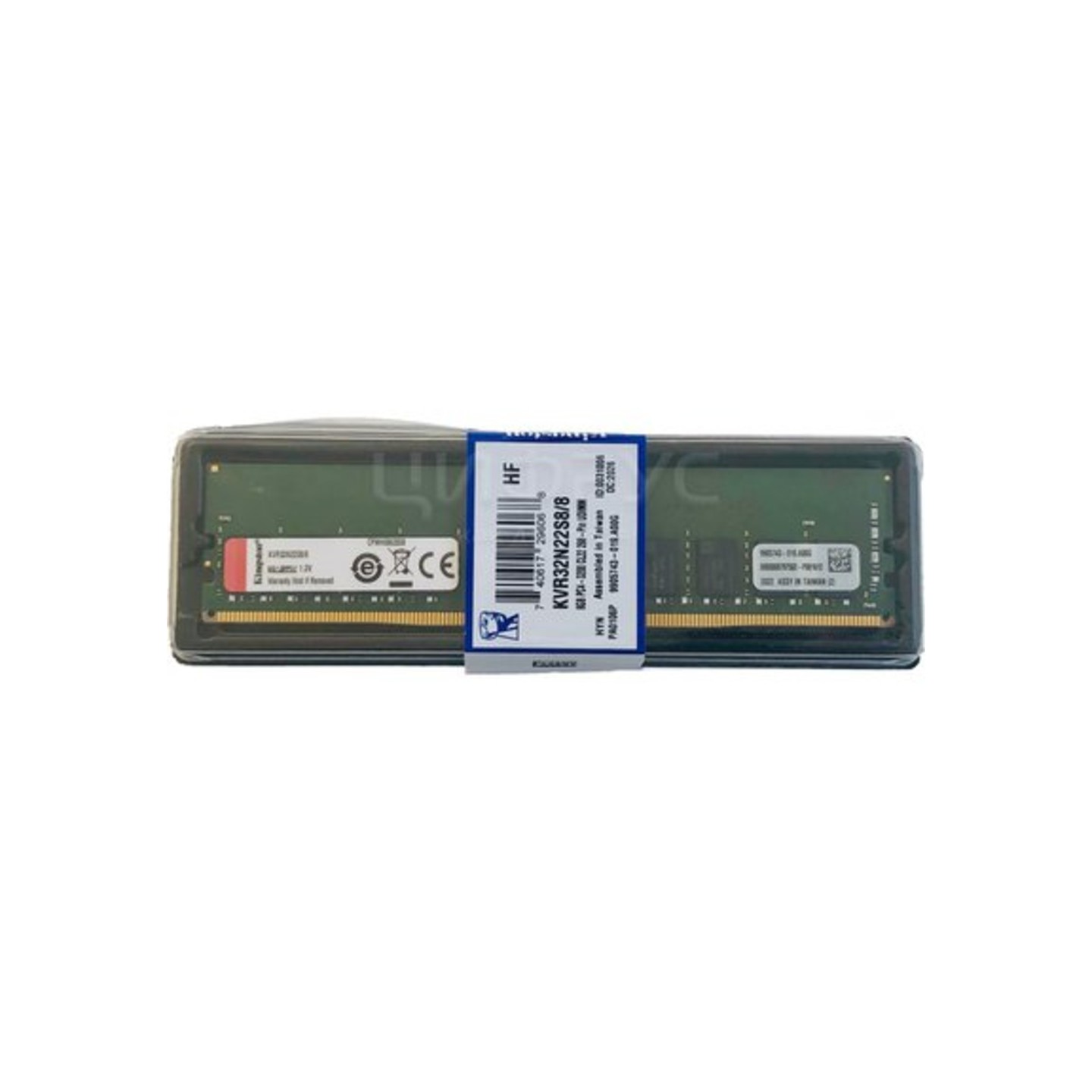 Kingston ValueRAM KVR32N22S8/8 DDR4 3200MHz CL22 8GB 288-pin DIMM (Boxed) — Buy in Cyprus with Fast Delivery