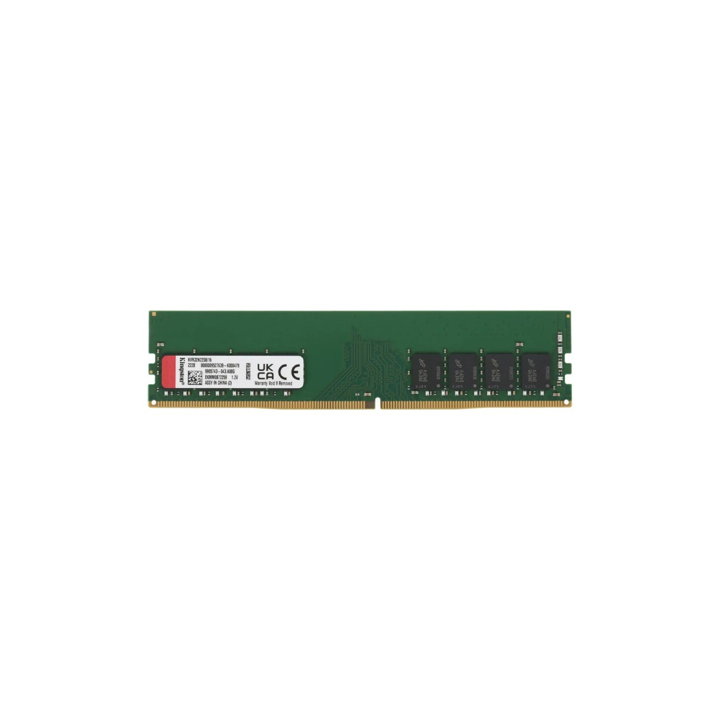 Kingston ValueRAM KVR32N22S8/8 DDR4 3200MHz CL22 8GB 288-pin DIMM (Boxed) — Buy in Cyprus with Fast Delivery