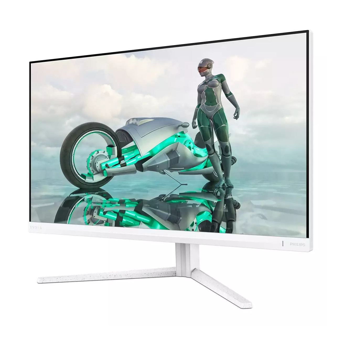 Philips Evnia 27M2N3201A - 27-inch FHD IPS Gaming Monitor, 180Hz, 1ms GTG, HDR10, White — Buy in Cyprus with Fast Delivery