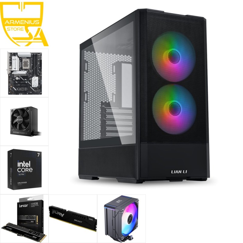 Custom PC - Intel Core Ultra 5 225, Integrated Graphics, 16GB DDR5, 512GB NVMe — Buy in Cyprus with Fast Delivery