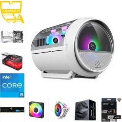Custom 1080p Gaming PC - Intel Core i5-14400F, Radeon RX 6400, 16GB DDR5, 1TB NVMe — Buy in Cyprus with Fast Delivery