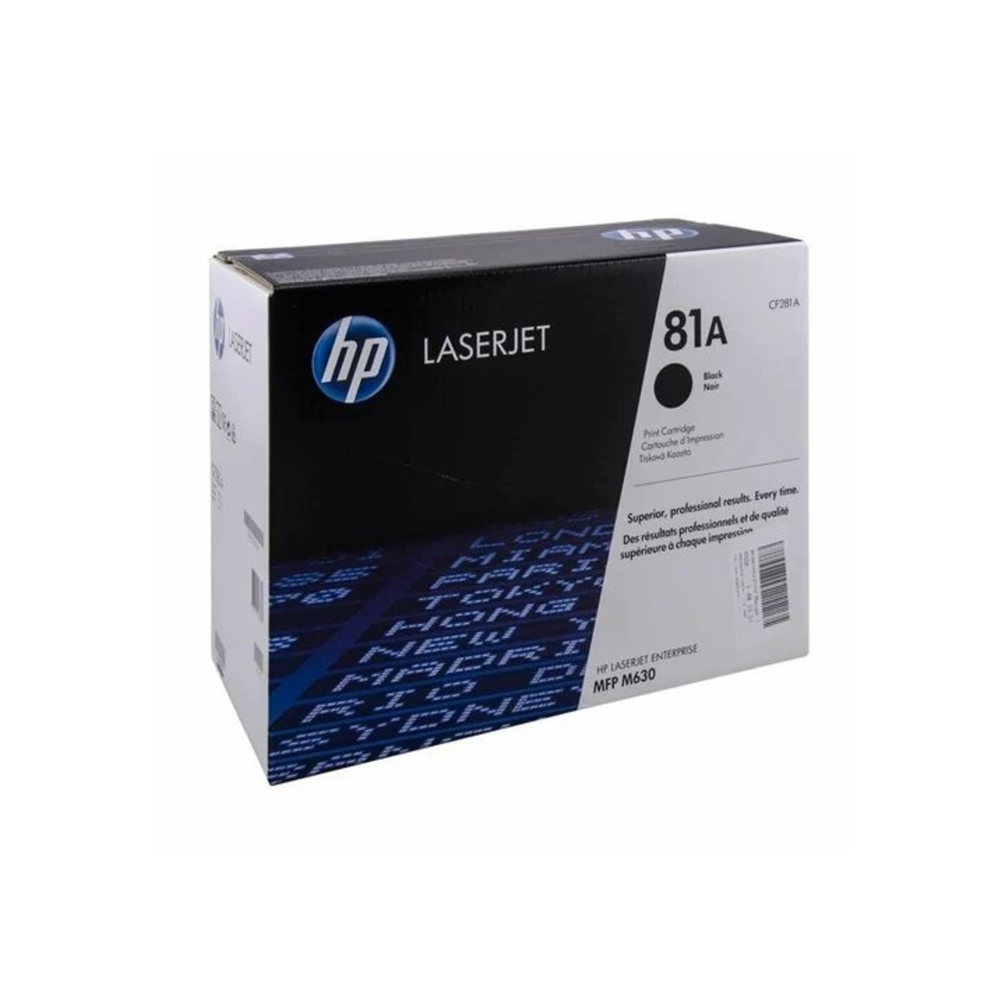 HP Toner 81A - CF281A - Original Black Laser ~10,500 Pages (Boxed) — Buy in Cyprus with Fast Delivery