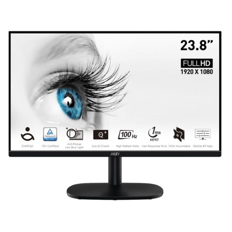 MSI PRO MP245V 24" FHD 100Hz VA Monitor (Boxed) — Buy in Cyprus with Fast Delivery