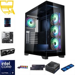 Custom High-Performance PC | Intel Core Ultra 9 285K + RTX 5080 | 32GB DDR5, 4TB NVMe — Armenius Store Cyprus