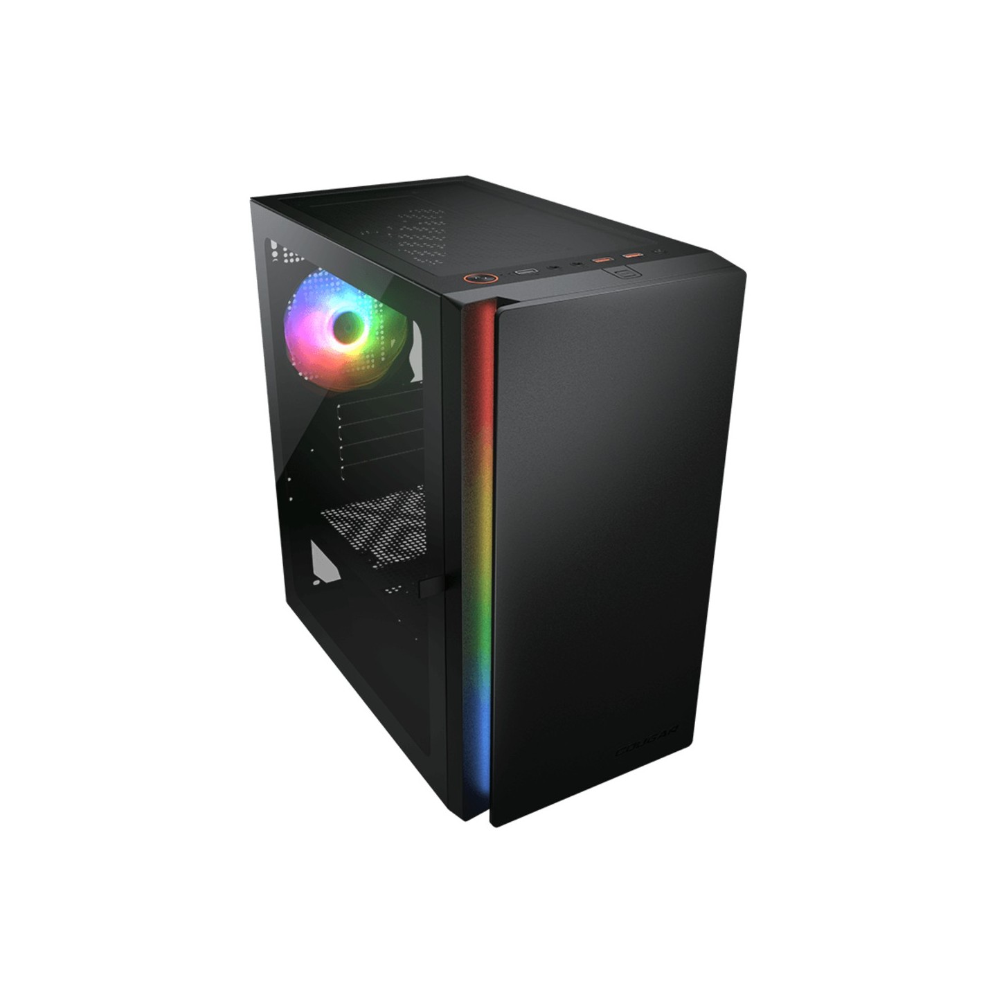 Cougar Purity RGB Black - Mini Tower PC Case - Mini ITX / Micro ATX (EAN 4710483775086) — Buy in Cyprus with Fast Delivery — Arm