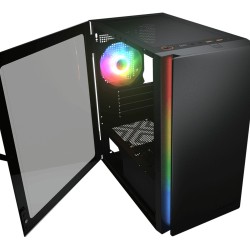 Cougar Purity RGB Black - Mini Tower PC Case - Mini ITX / Micro ATX (EAN 4710483775086) — Buy in Cyprus with Fast Delivery — Arm