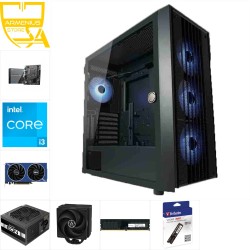 Custom 1080p Gaming PC - Core i3-12100F, Intel Arc A580 8GB, 16GB DDR4, 512GB NVMe — Buy in Cyprus with Fast Delivery — Armenius