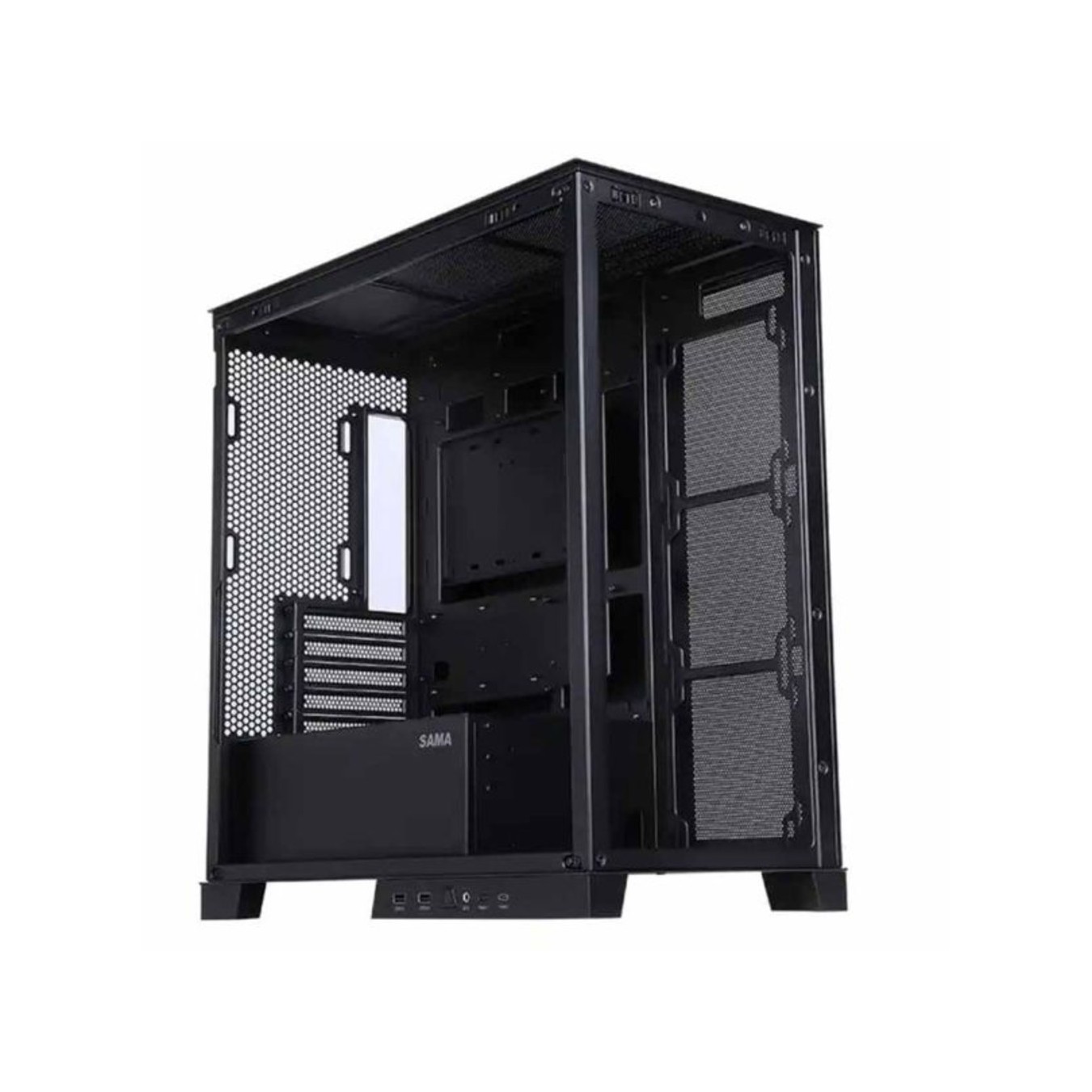 Sama K701 Full Tower Tempered Glass PC Case – m-ATX, 4 ARGB Fans | Armenius Store
