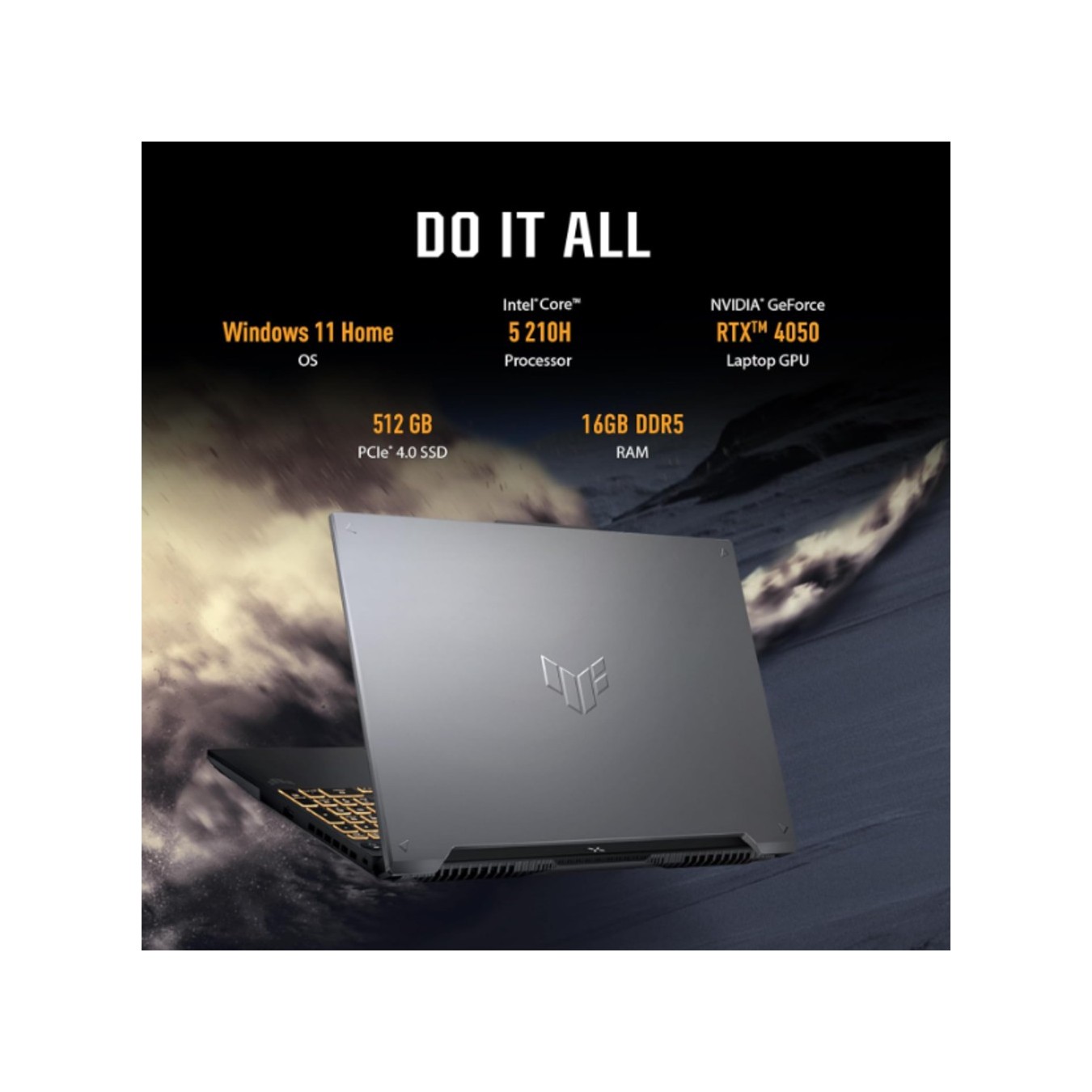 ASUS TUF Gaming F16 FX607VJ-RL001W Gaming Laptop – Core 5-210H RTX 3050 | Armenius Store