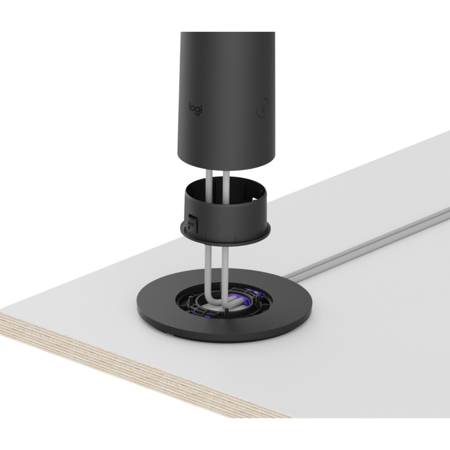 Logitech Sight 4K Conference Camera - Graphite - 3840x2160@60fps, Triple Lens, PoE+, 7-Mic Beamforming, Privacy Cover