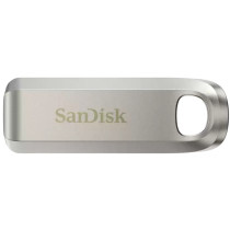 SanDisk Ultra Luxe USB Type-C Flash Drive - SDCZ75-128G-G46 - Silver, 128GB, USB 3.2 Gen1 — Buy in Cyprus with Fast Delivery