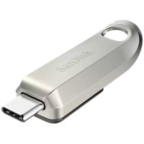 SanDisk Ultra Luxe USB Type-C Flash Drive - SDCZ75-128G-G46 - Silver, 128GB, USB 3.2 Gen1 — Buy in Cyprus with Fast Delivery