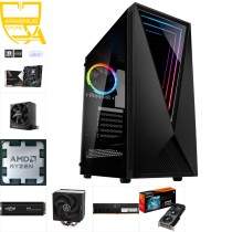 Custom 1080p Gaming PC | Ryzen 5 7500F + Radeon RX 9060 XT, 16GB DDR5, 1TB NVMe — Armenius Store Cyprus