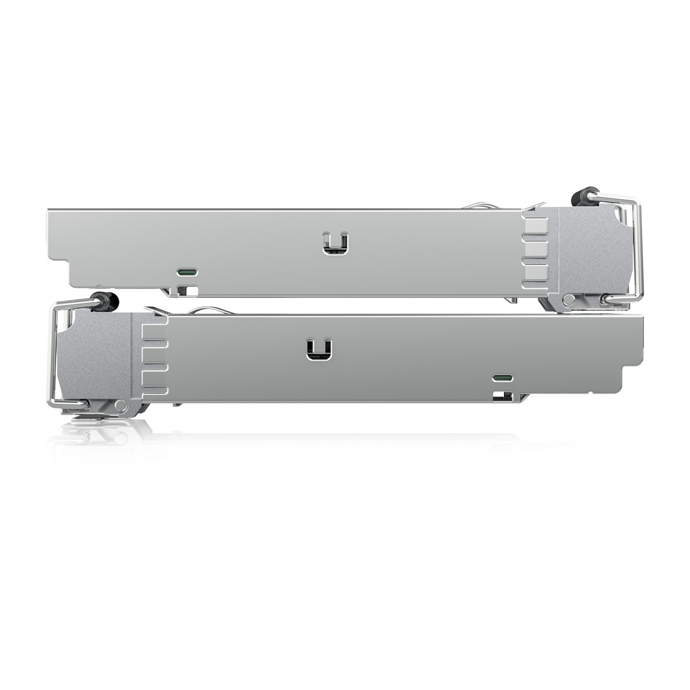 Ubiquiti UACC-OM-MM-1G-D-2 - SFP Multimode Transceiver 1.25Gbps LC Duplex 850nm 550m Stainless Steel (2-pack)