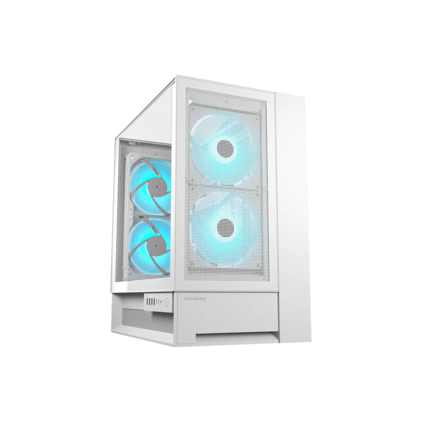 Cougar OmnyX CGR-2WA3W-RGB Mid Tower Case - White Omnidirectional | Armenius Store