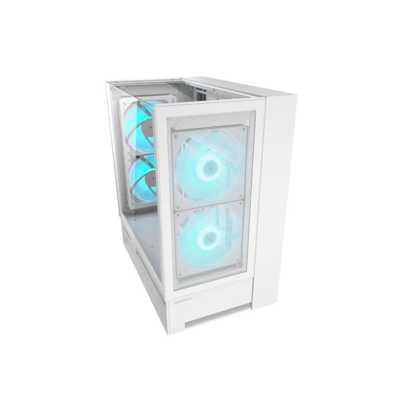 Cougar OmnyX CGR-2WA3W-RGB Mid Tower Case - White Omnidirectional | Armenius Store