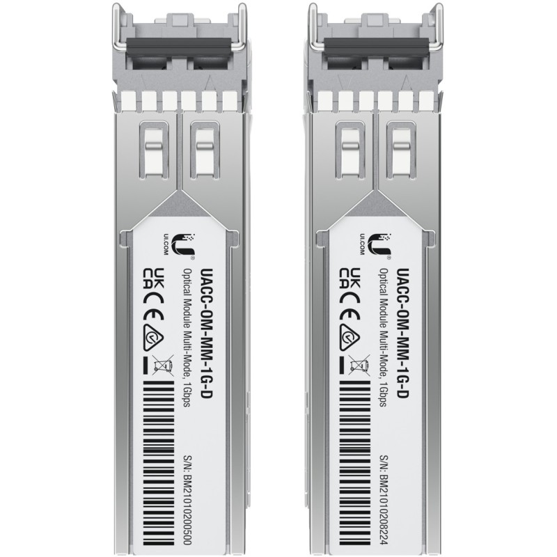 Buy Ubiquiti UACC-OM-MM-1G-D-2 - SFP Multimode Transceiver 1.25Gbps LC Duplex 85... in Cyprus, Nicosia, Limassol, Larnaka, Pafos