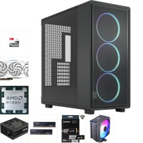 Custom Gaming PC | Ryzen 7 7700 + Radeon RX 9070 | 32GB DDR5, 1TB NVMe — Armenius Store Cyprus