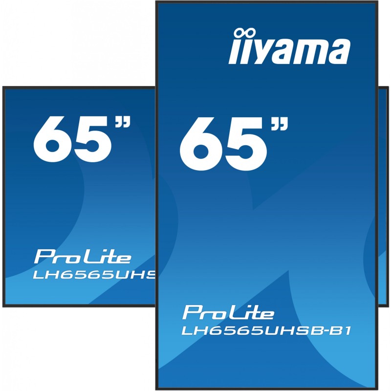 Buy iiyama ProLite LH6565UHSB-B1 - 65" 4K UHD Touch IPS Display, 800 cd/m2, Andr... in Cyprus, Nicosia, Limassol, Larnaka, Pafos