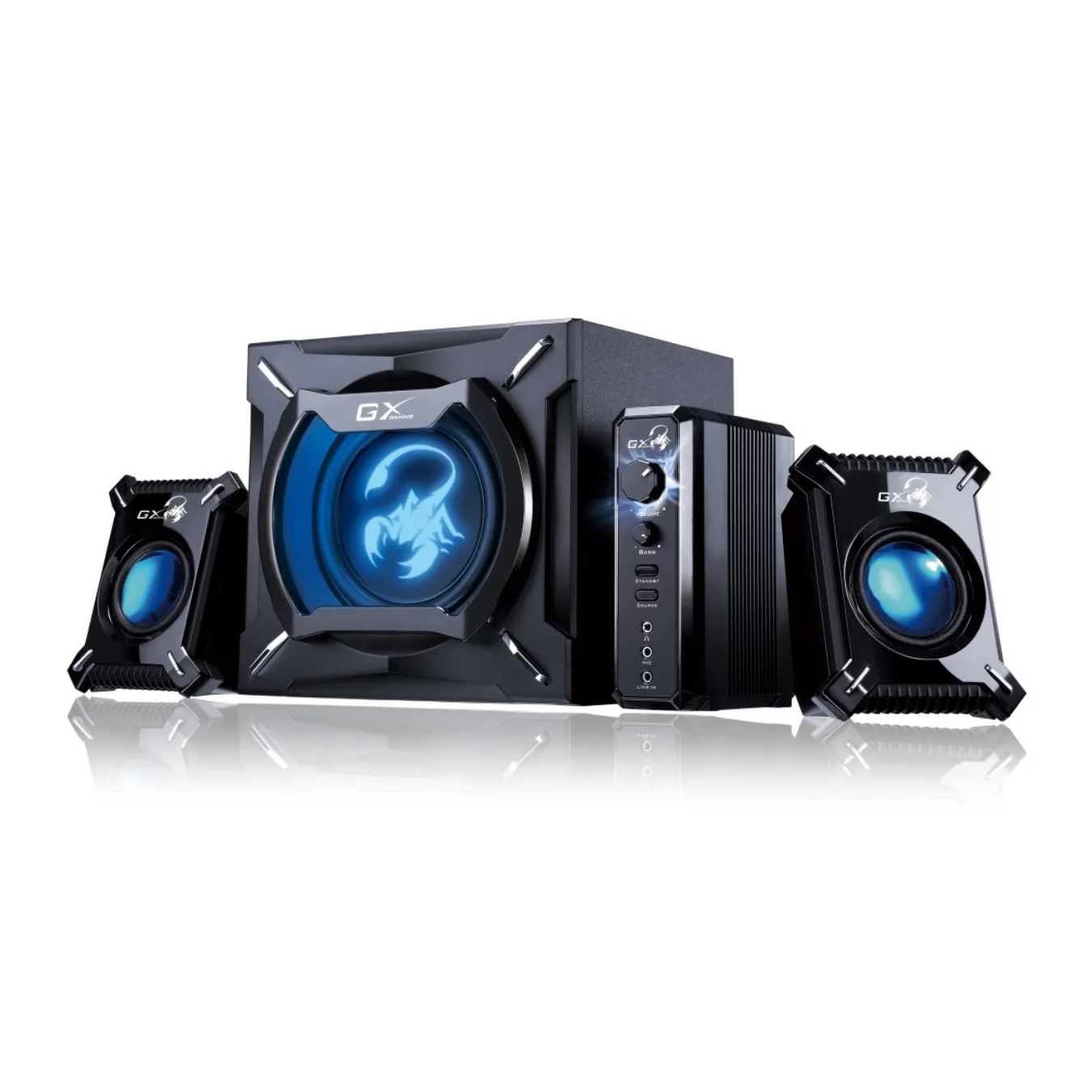 Genius GX Gaming SW-G2.1 2000 Ver. II - 2.1 Speakers 45W RMS | Armenius Store