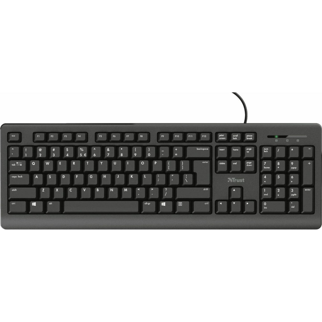Trust 23109 Verto GR - Wired USB Office Keyboard | Armenius Store