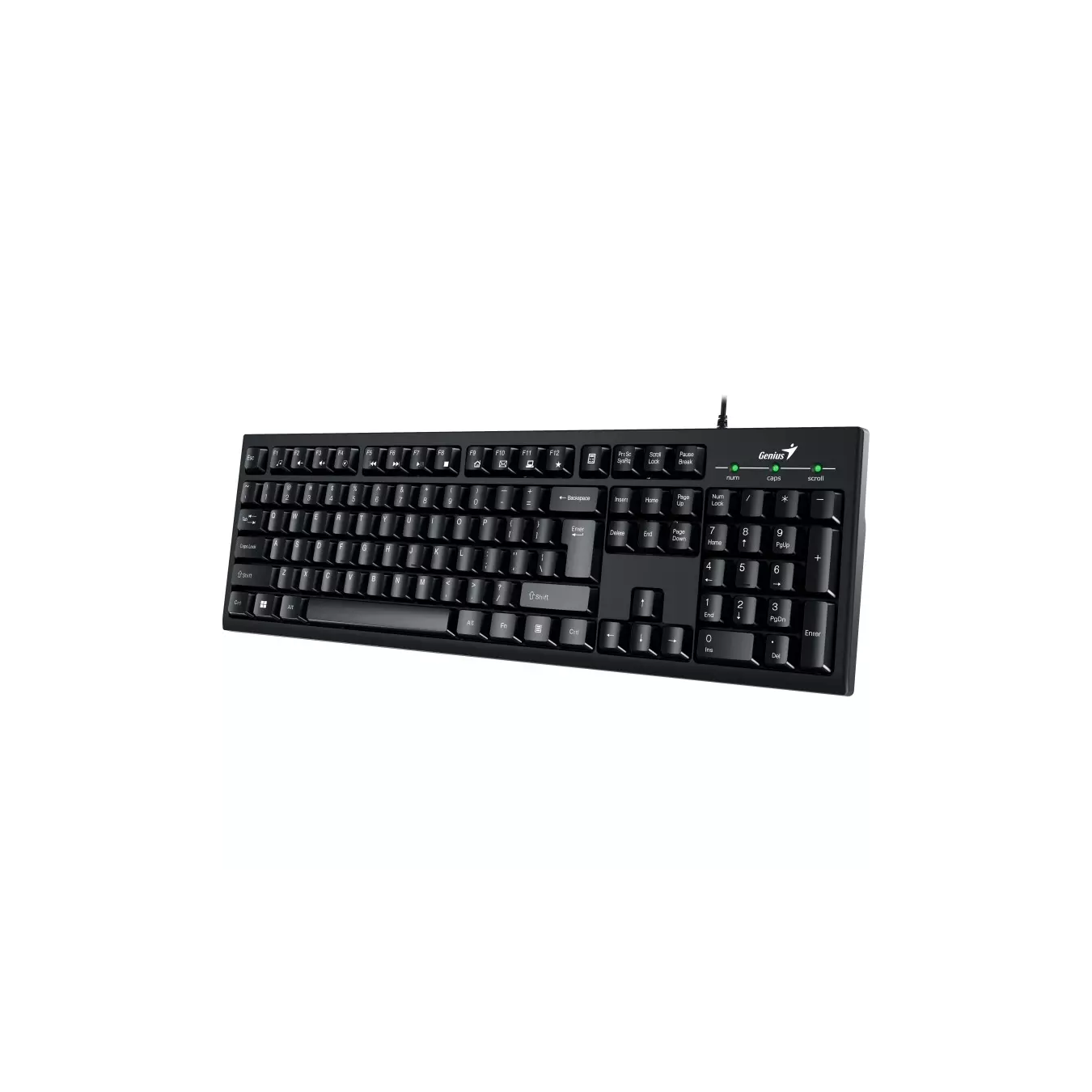 Genius KB-100 - USB Wired Office Keyboard US Layout | Armenius Store