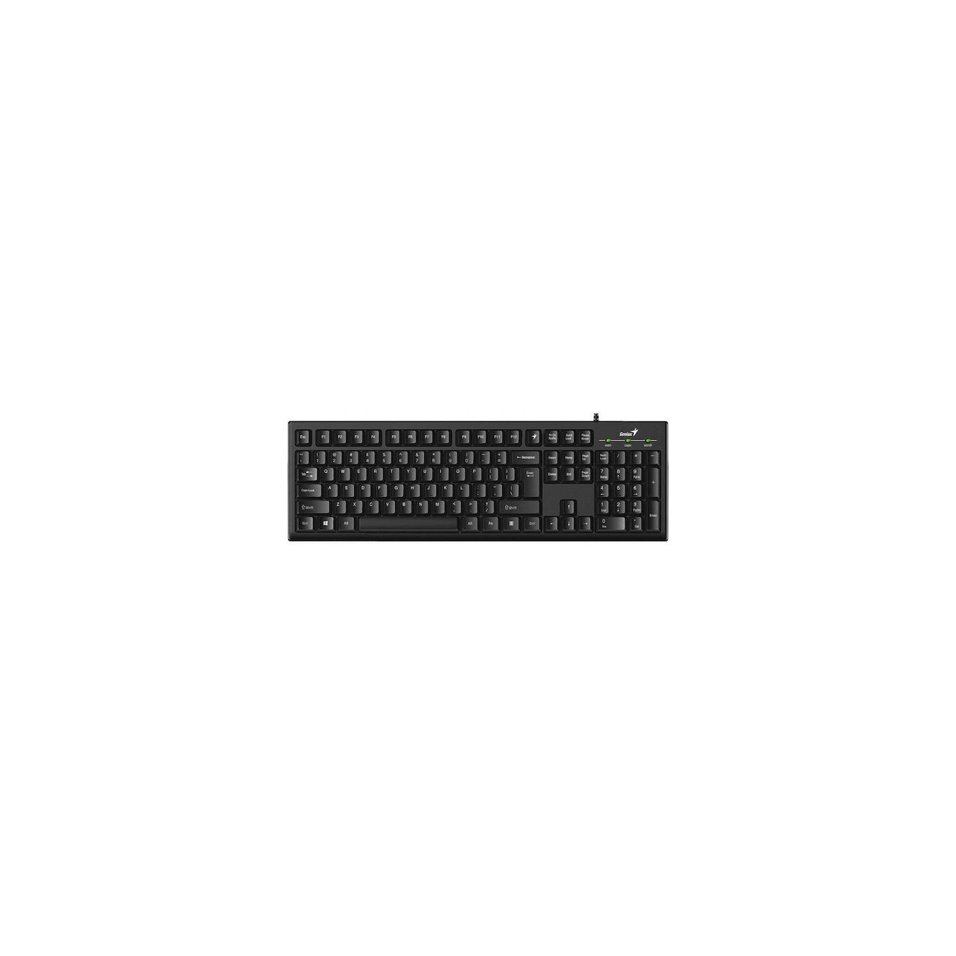 Genius KB-100 - USB Wired Office Keyboard US Layout | Armenius Store