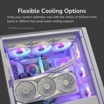 Cougar Uniface RGB Mid Tower Case – 400mm GPU, 180mm CPU | Armenius Store