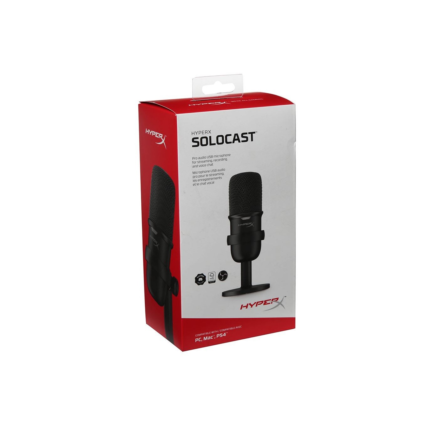 HyperX SoloCast USB Condenser Microphone – 24-bit 96 kHz | Armenius Store