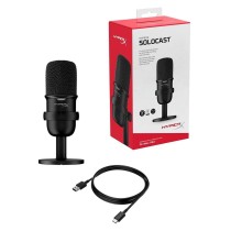 HyperX SoloCast USB Condenser Microphone – 24-bit 96 kHz | Armenius Store