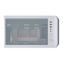 Cougar MX430 Air RGB Mid Tower ATX Case – Tempered Glass White | Armenius Store