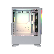 Cougar MX430 Air RGB Mid Tower ATX Case – Tempered Glass White | Armenius Store