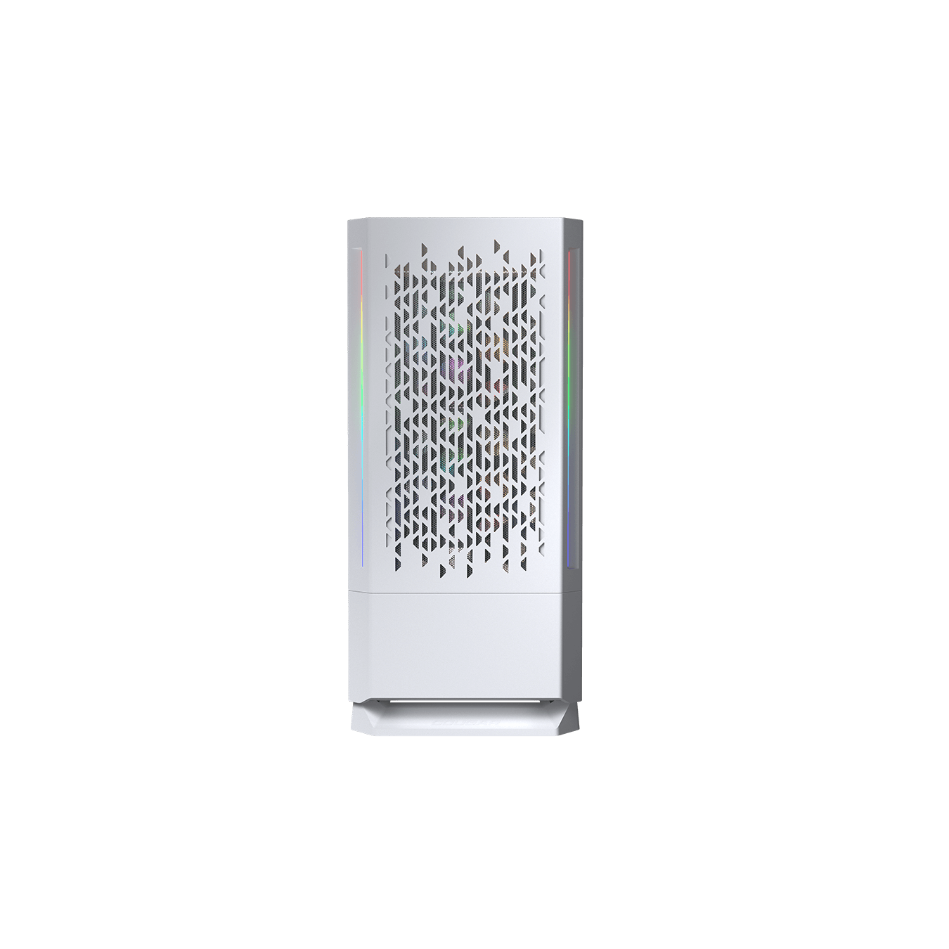Cougar MX430 Air RGB Mid Tower ATX Case – Tempered Glass White | Armenius Store