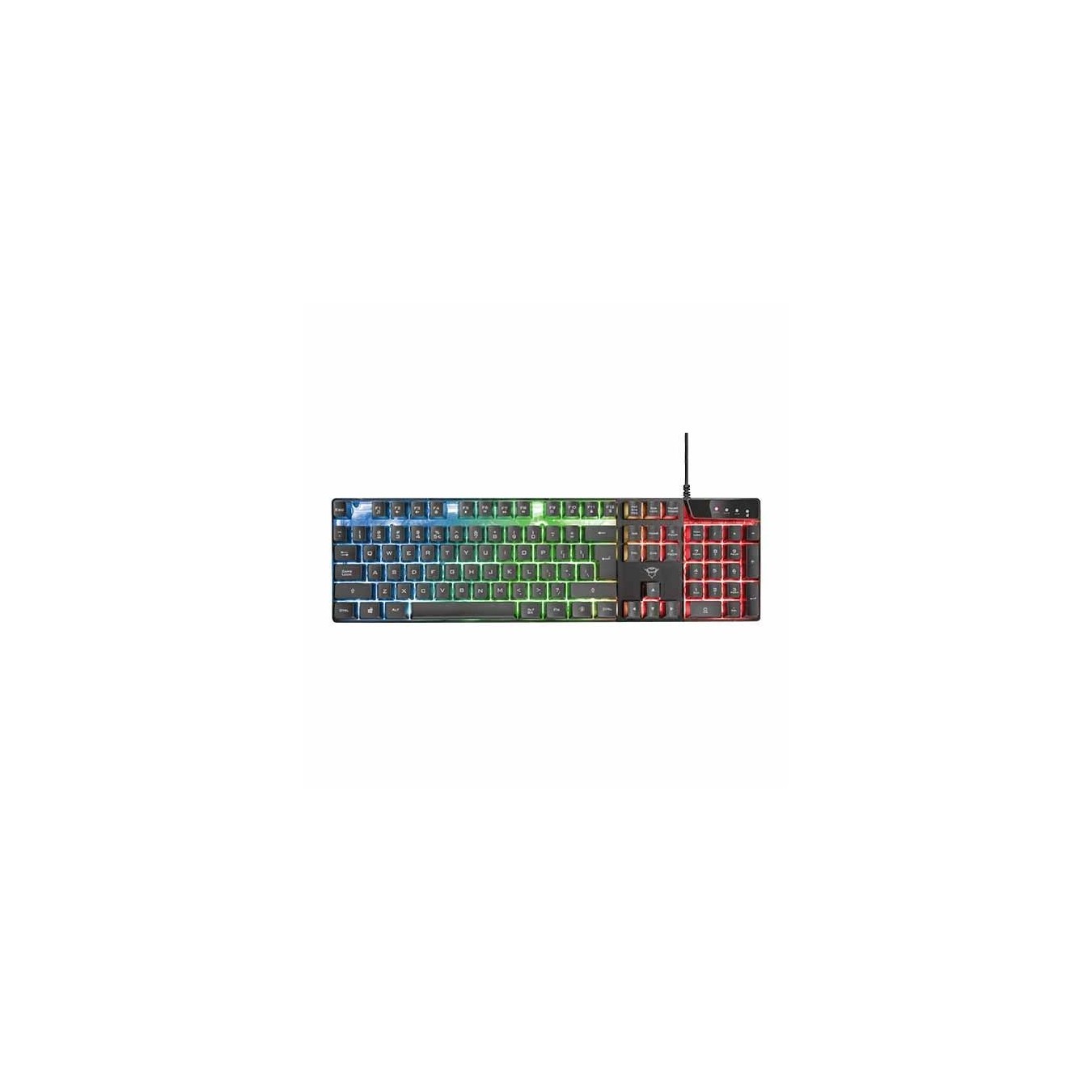 Trust GXT 835 Azor - Full Size GR Gaming Keyboard - Membrane RGB | Armenius Store