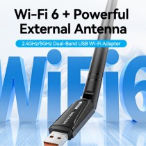 Vention AX900 USB Wi-Fi 6 Adapter - Dual Band 886Mbps | Armenius Store