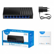 Cudy GS108D 8-Port Gigabit Ethernet Switch — Buy in Cyprus with Fast Delivery — Armenius Store Cyprus