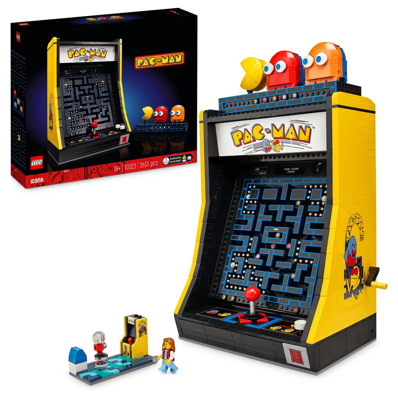 Buy LEGO Icons PAC-MAN Spielautomat 10323 in Cyprus, Nicosia, Limassol, Larnaka, Pafos