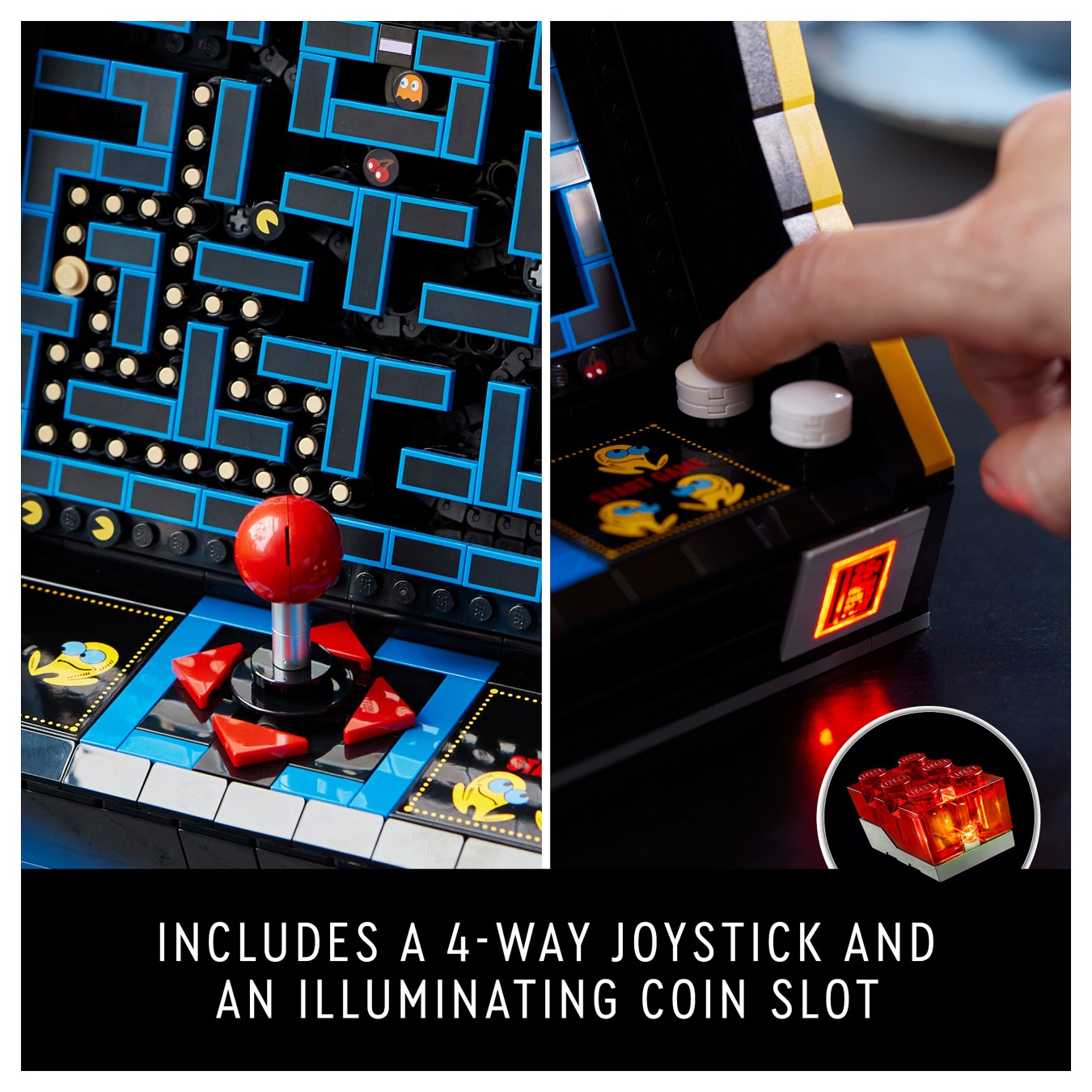 Buy LEGO Icons PAC-MAN Spielautomat 10323 in Cyprus, Nicosia, Limassol, Larnaka, Pafos