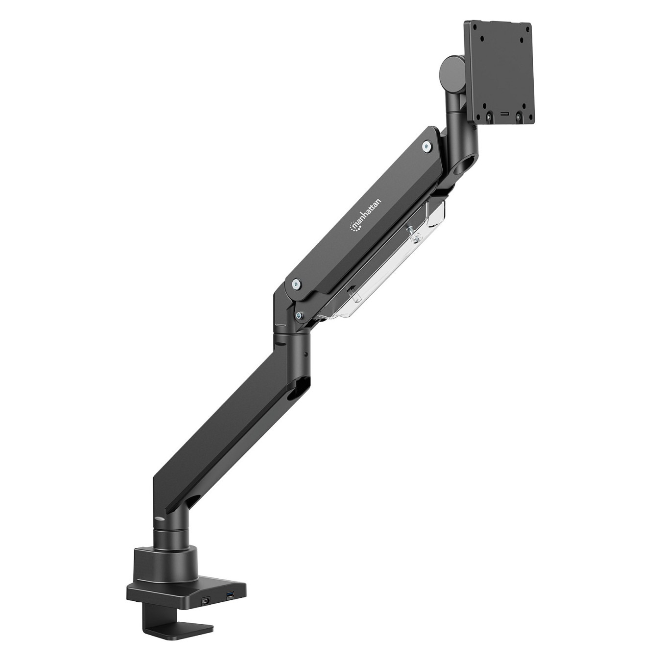 Buy MANHATTAN Tischhalterung 1 Monitor 17-57' 27kg mit USB Ports in Cyprus, Nicosia, Limassol, Larnaka, Pafos