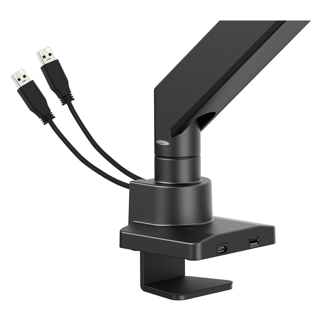 Buy MANHATTAN Tischhalterung 1 Monitor 17-57' 27kg mit USB Ports in Cyprus, Nicosia, Limassol, Larnaka, Pafos