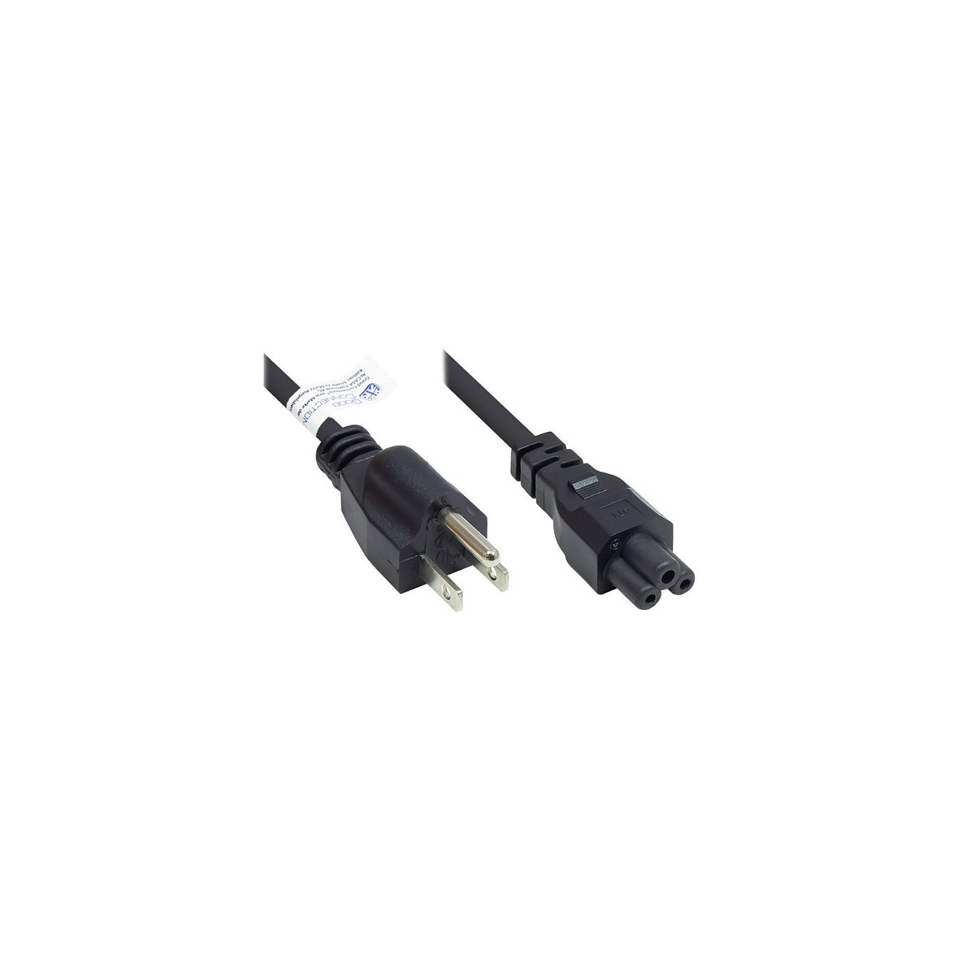 Buy Good Connections Netzkabel USA an C5 schw. 1,8m in Cyprus, Nicosia, Limassol, Larnaka, Pafos