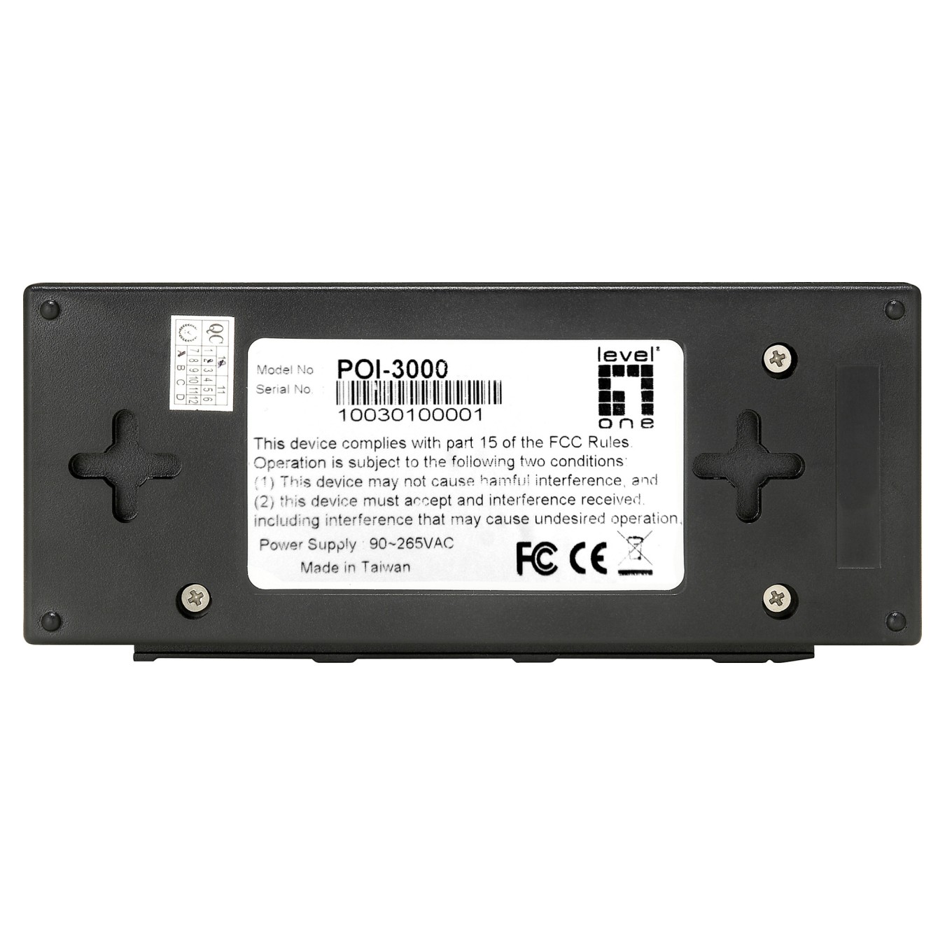Buy Z Level One POI-3000 GB High Power PoE in Cyprus, Nicosia, Limassol, Larnaka, Pafos
