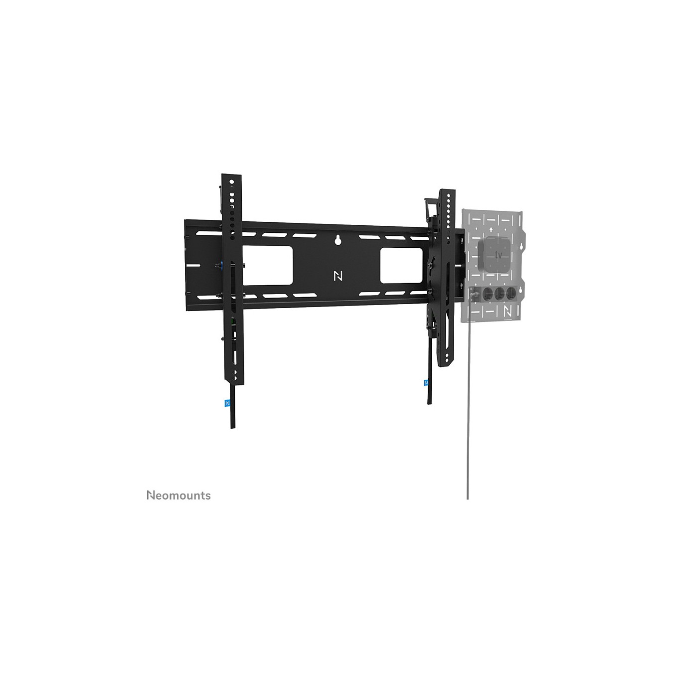 Buy Neomounts LEVEL-750 - Befestigungskit - für TV - schwerlast - verriegelbar - Stahl - Schwarz - Bildschirmgröße: 107-2... in 