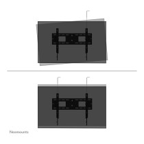 Buy Neomounts LEVEL-750 - Befestigungskit - für TV - schwerlast - verriegelbar - Stahl - Schwarz - Bildschirmgröße: 107-2... in 