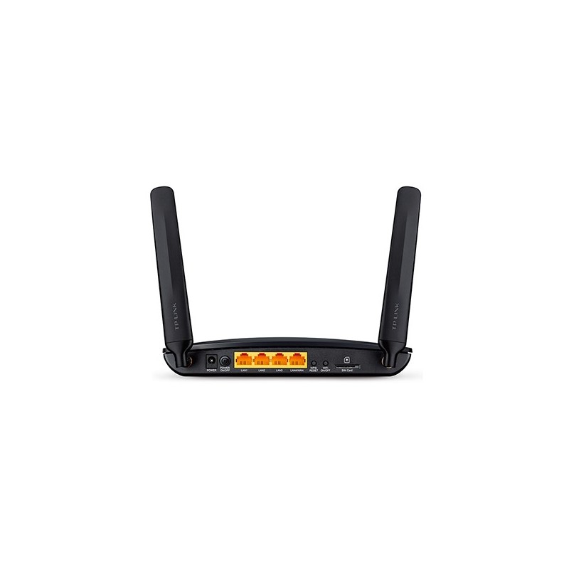 Buy TP-Link MR6400 - 300Mbps 4G LTE Router - Single-band 2.4GHz, 4x LAN, Black in Cyprus, Nicosia, Limassol, Larnaka, Pafos